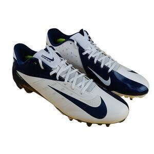 Nike Vapor Elite Talon Low Cleats Men 16 Midnight Blue Hyperfuse Sports Football